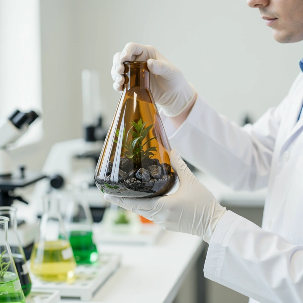 Laborherstellung von natürlichen Extrakten